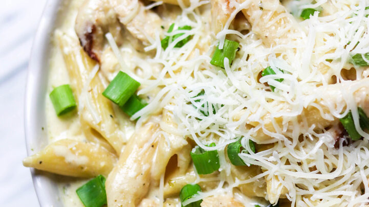 Instant Pot Creamy Garlic Chicken Pasta Daily Dish Recipes