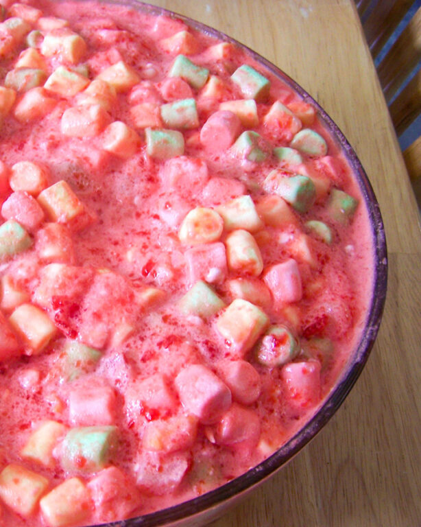 Cherry Marshmallow Jello Salad