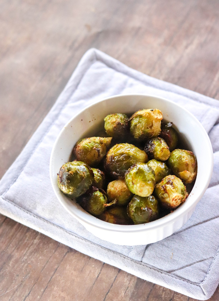 Fresh Brussels Sprouts in the Air Fryer