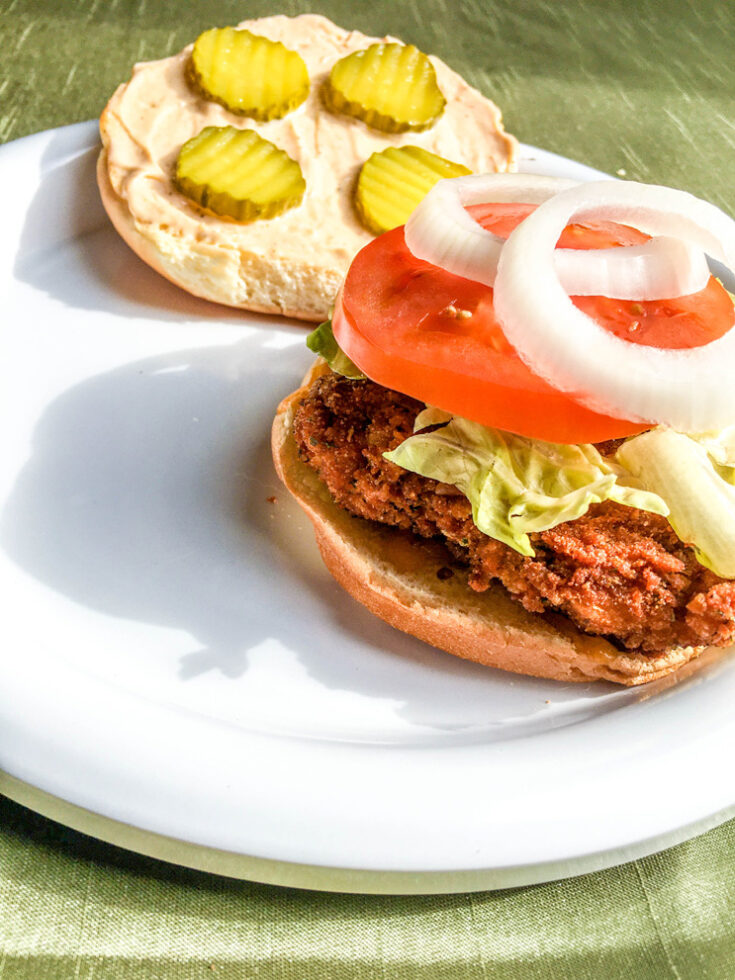 Air Fryer Spicy Chicken Sandwiches | Daily Dish Recipes
