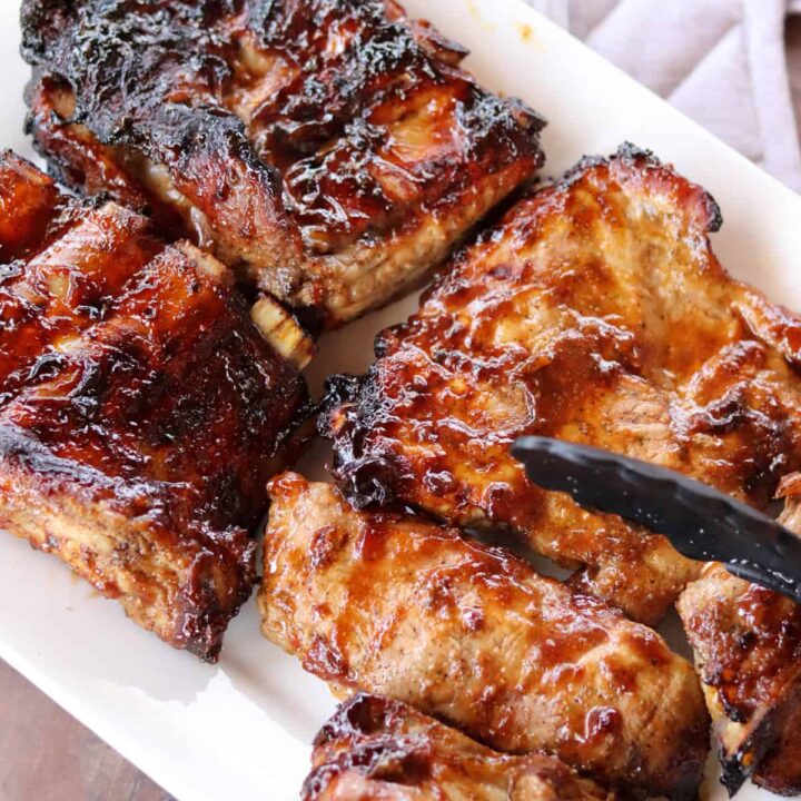 Feature image of grilled pork ribs