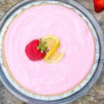 No Bake Strawberry Lemonade Pie FEATURED IMAGE