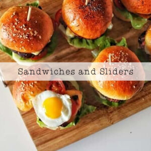 Sandwiches and Sliders Category Photo