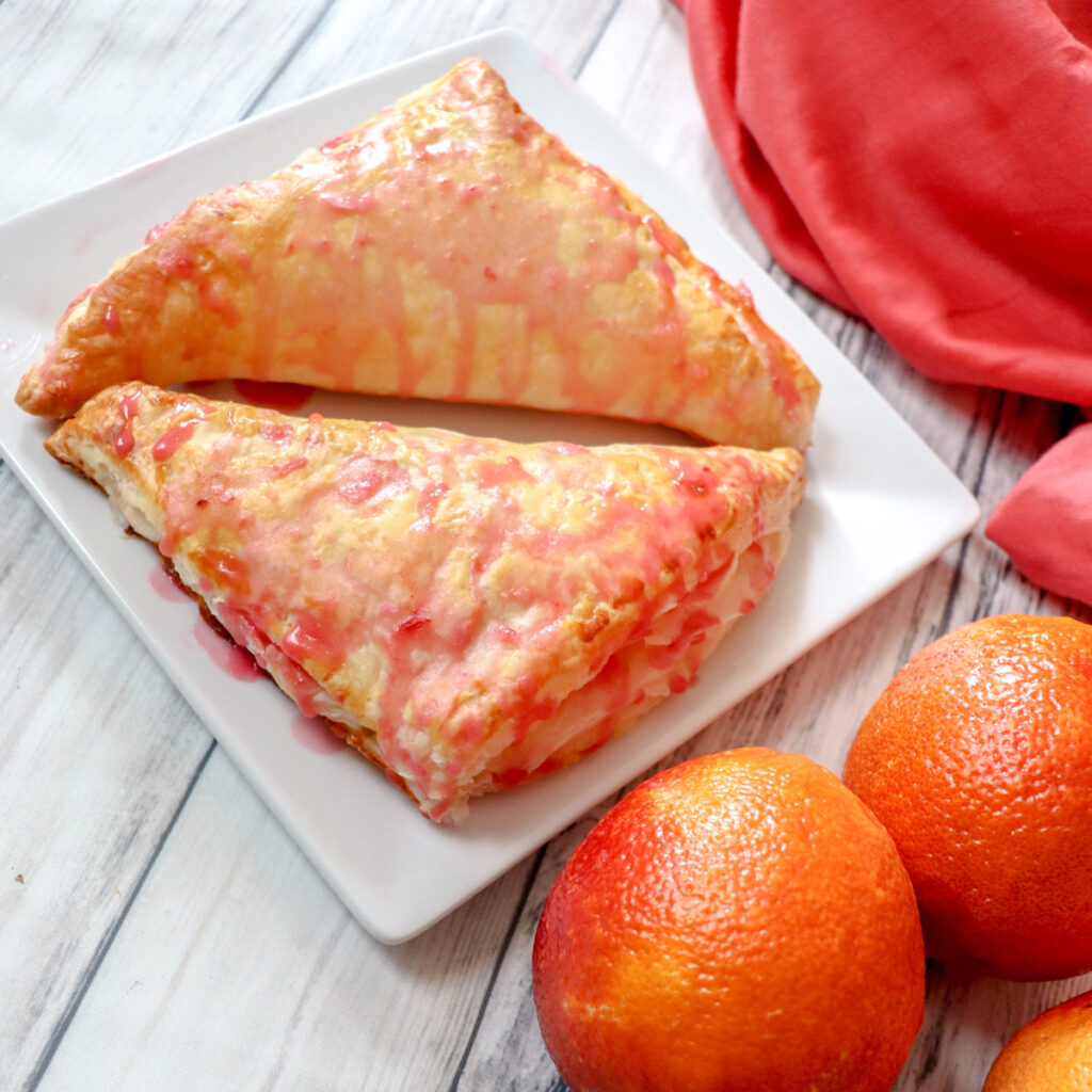 Blood Orange Cheesecake Pastries FEATURED IMAGE