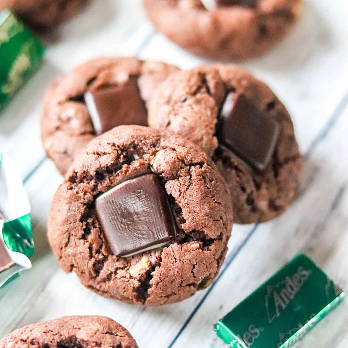 Andes Mint Chocolate Cookies