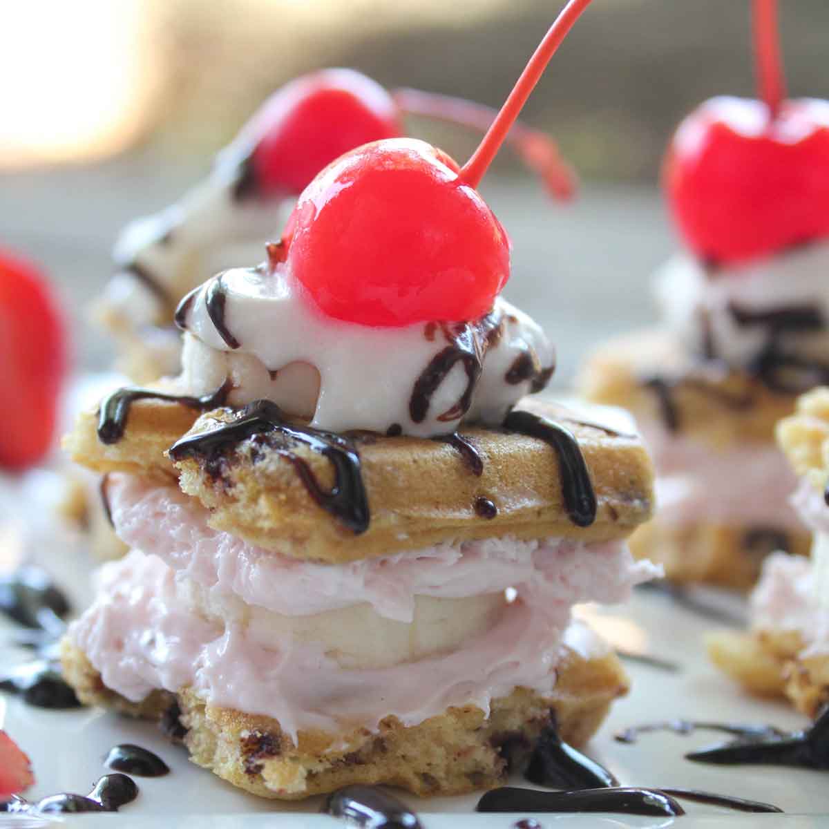 Banana Split Cheesecake Bites Daily Dish Recipes