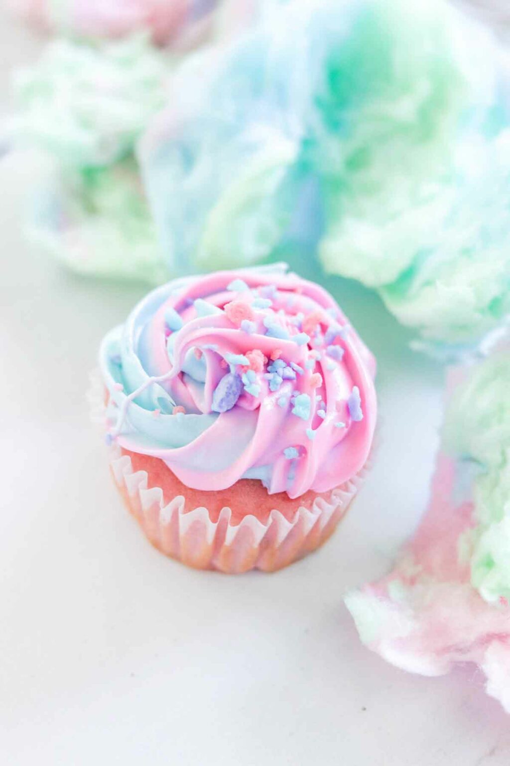 Cotton Candy Cupcakes – Daily Dish Recipes