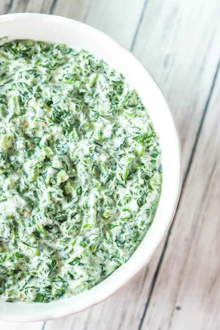 Easy Cheesy Creamed Spinach – Daily Dish Recipes