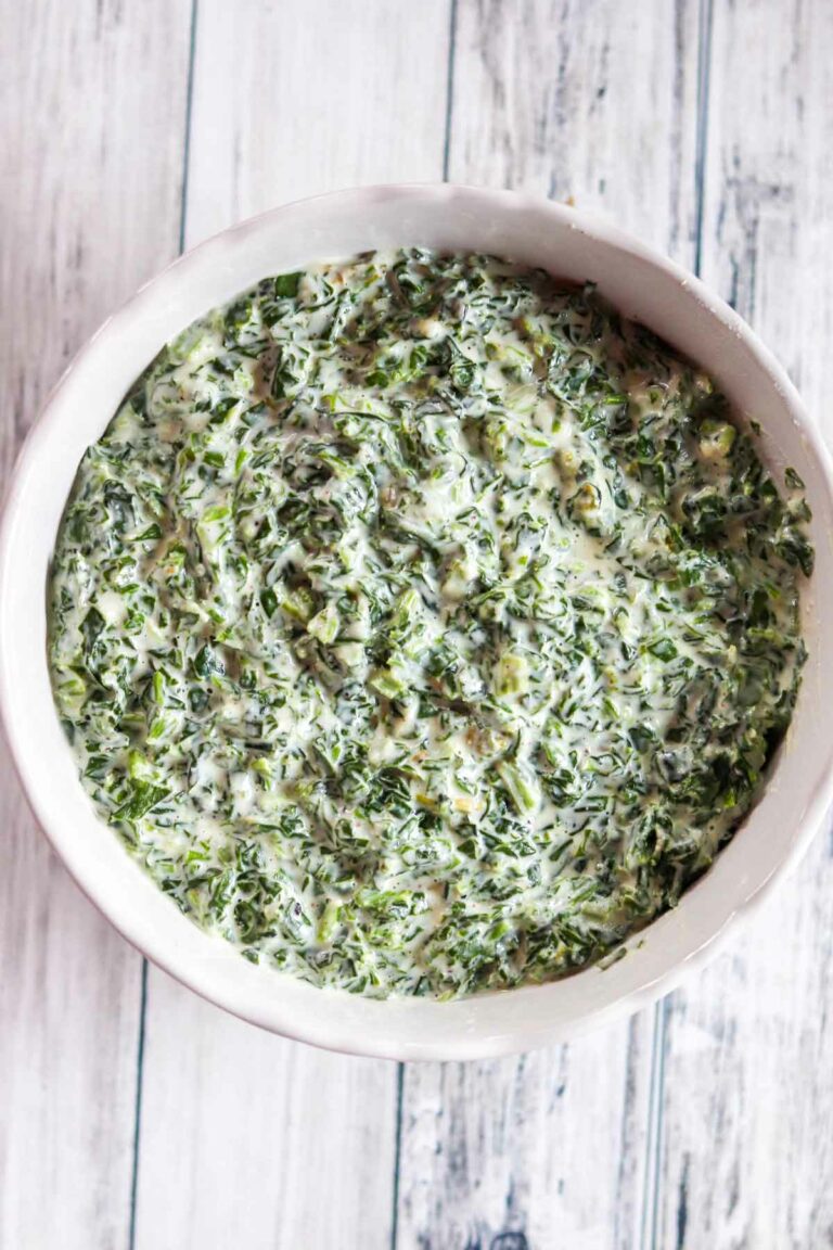 Easy Cheesy Creamed Spinach – Daily Dish Recipes