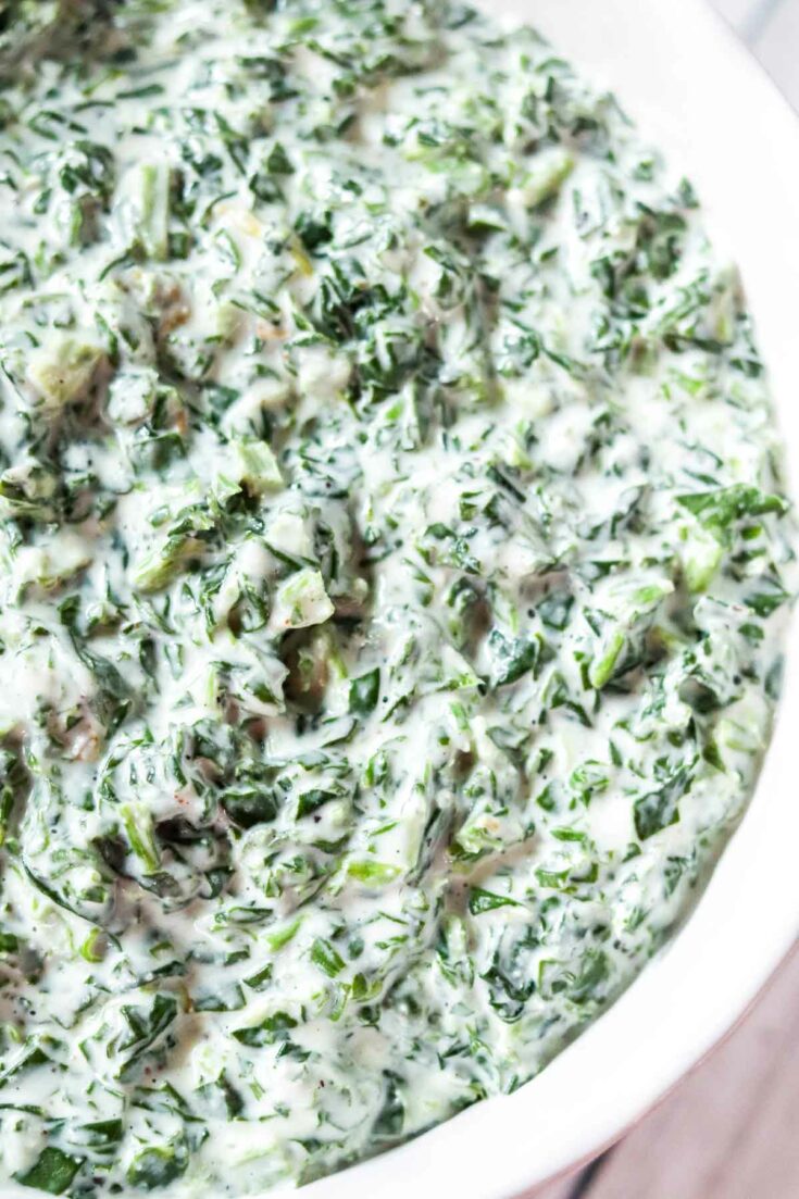 Easy Cheesy Creamed Spinach – Daily Dish Recipes