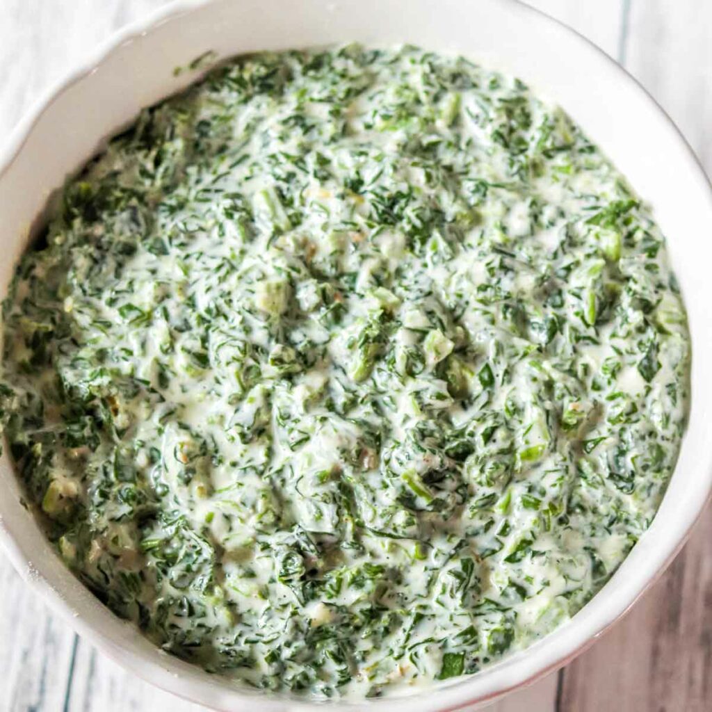 Easy Cheesy Creamed Spinach – Daily Dish Recipes