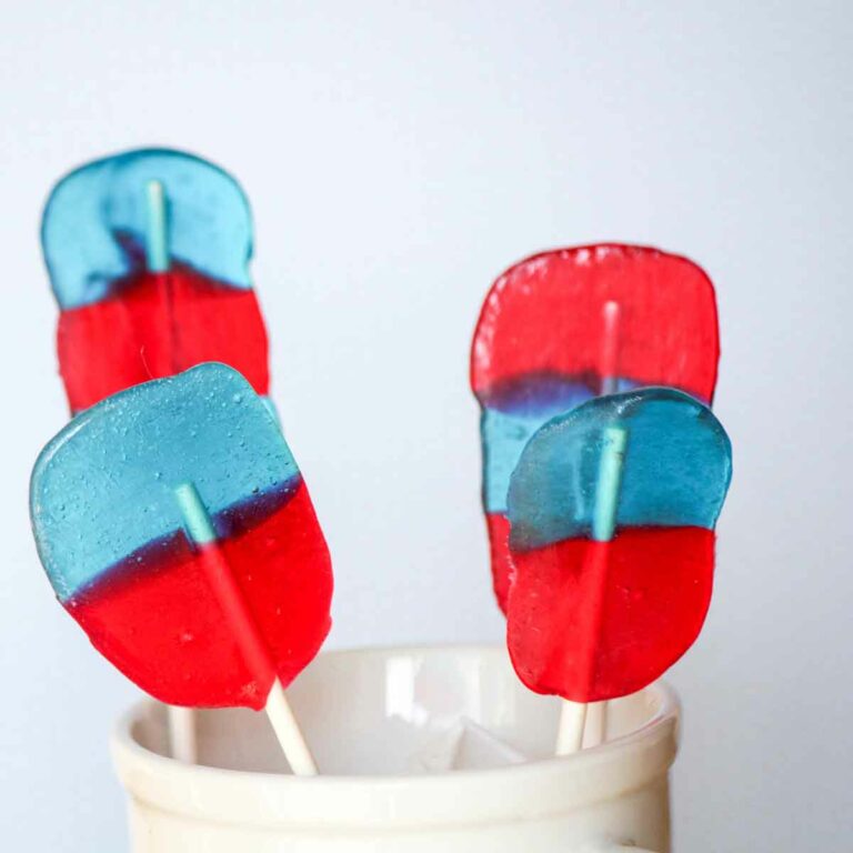 Fourth of July Lollipops – Quick and Easy – Jolly Rancher