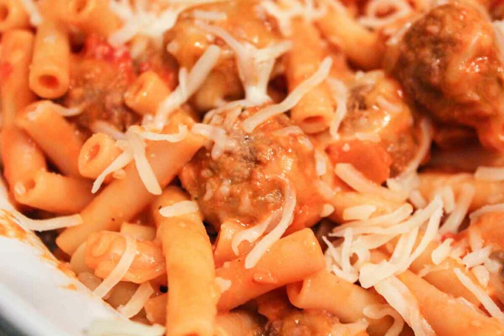 Ziti Bake with Meatballs | Easy, Cheesy & Delicious – Daily Dish Recipes