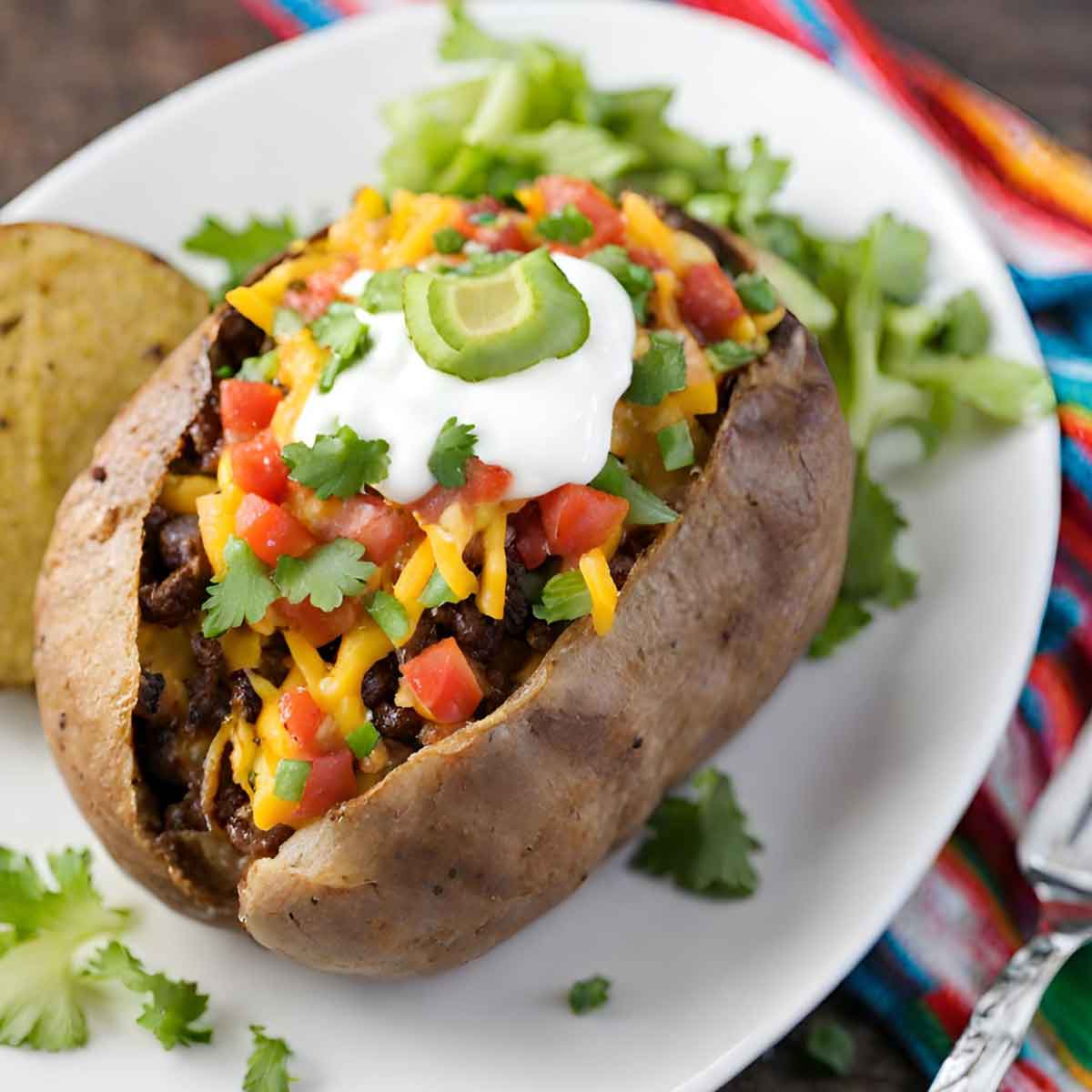 Best Potato Toppings Mexican