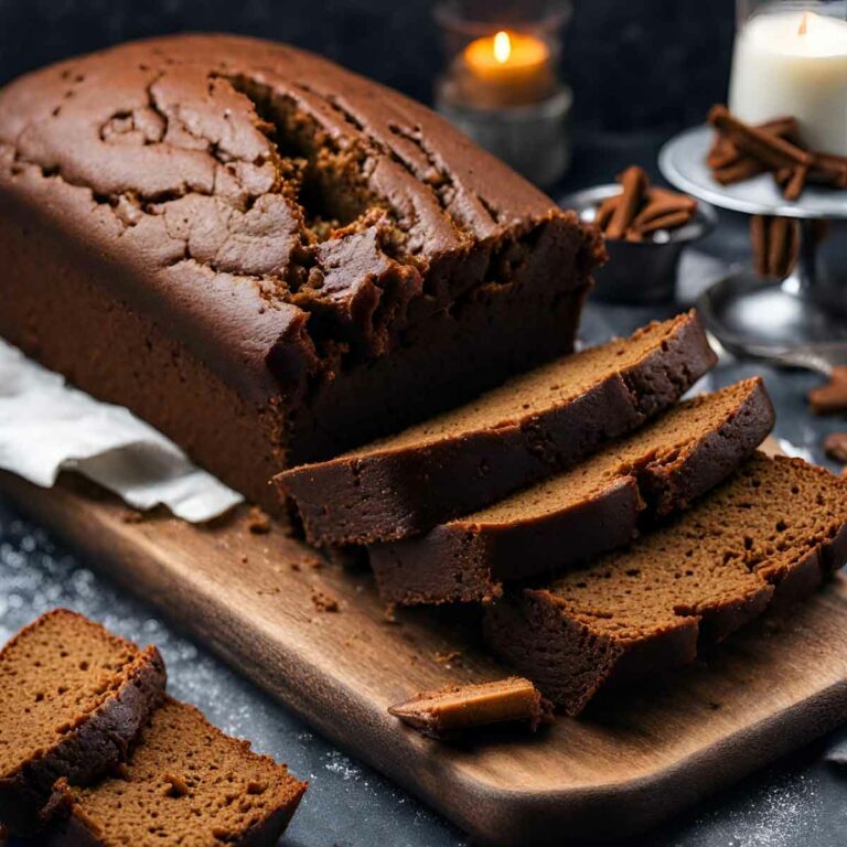 Moist Dark Gingerbread