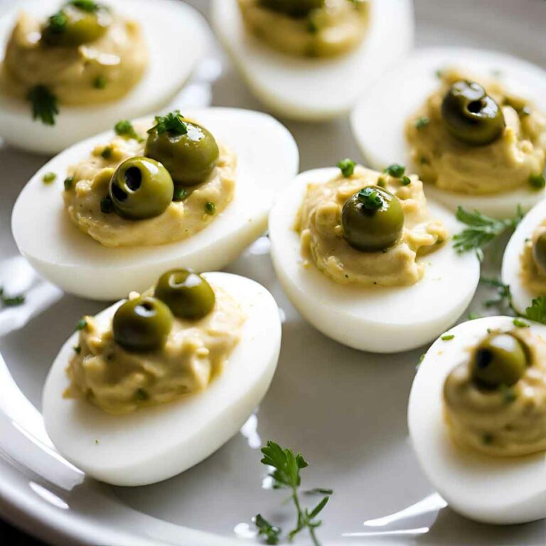 Olive Deviled Eggs