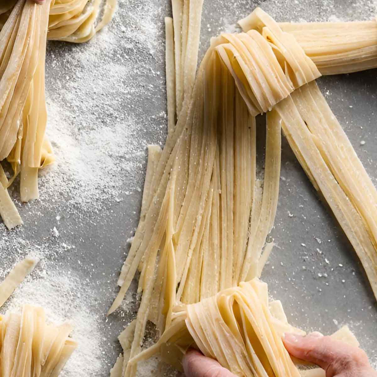 homemade pasta noodles