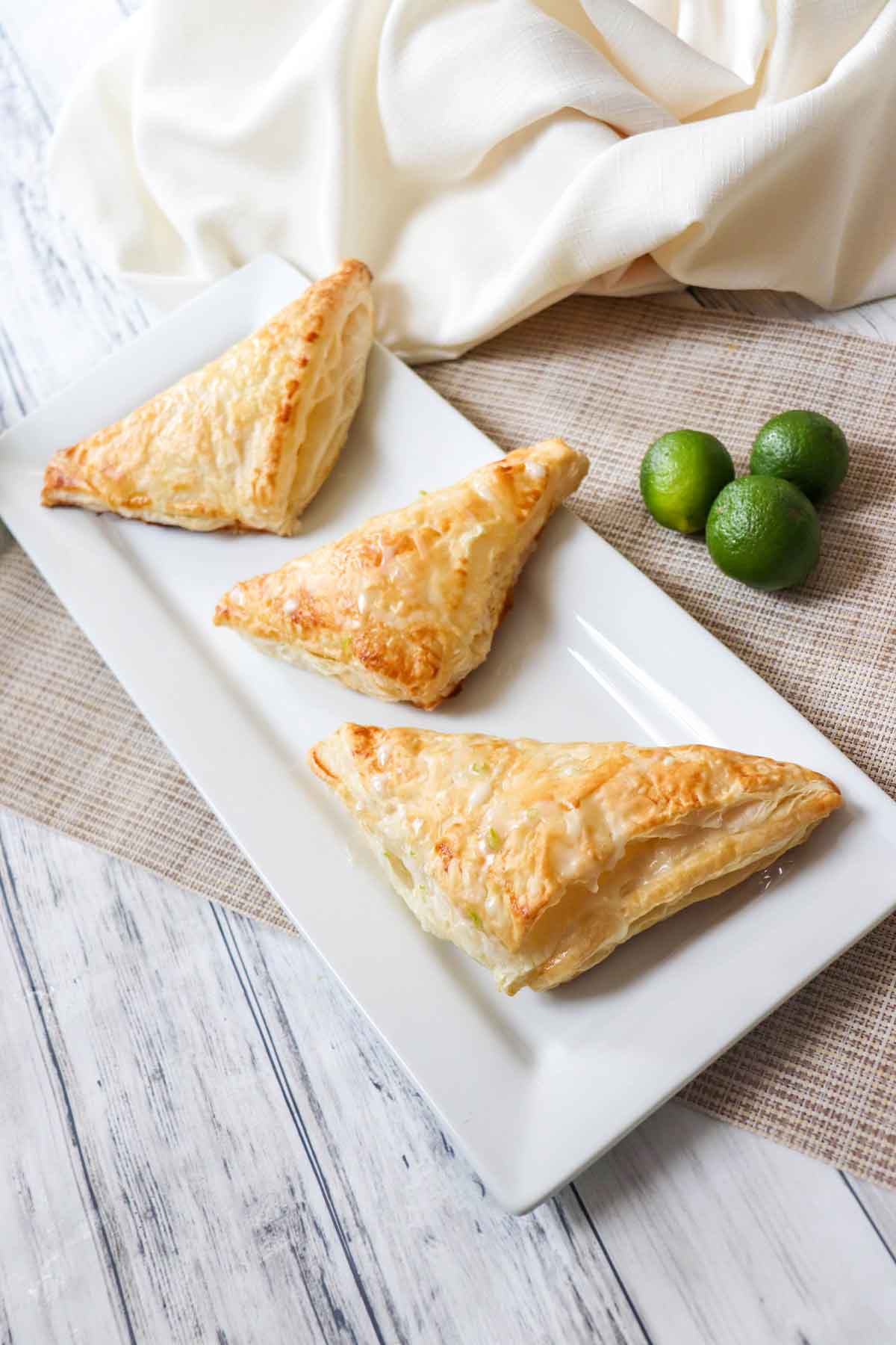 Key Lime Cheesecake Pastries
