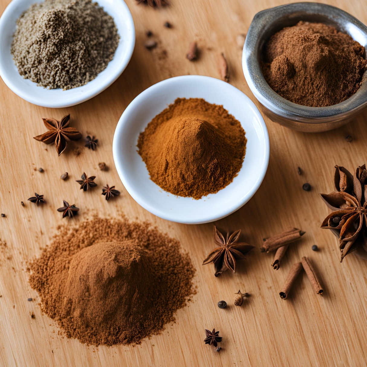 Homemade Five Spice Ingredients